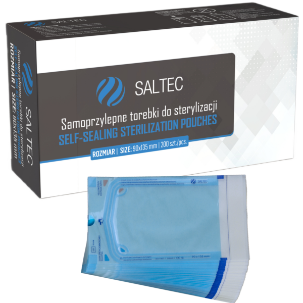 SALTEC Torebki do Sterylizacji 90 x 135 mm 200 szt