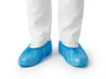 Ochraniacze na Buty Foliowe Niebieskie 100 szt - obrazek 3