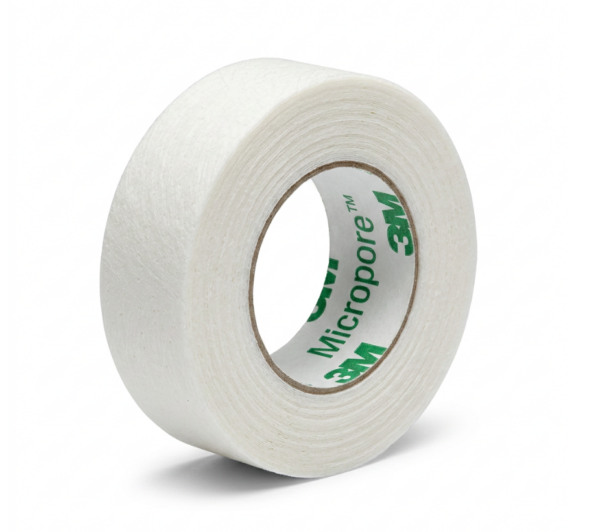 3M Taśma Papierowa Micropore S 1,25 cm x 9,1 m 1 rolka - obrazek 2