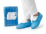 Ochraniacze na Buty Foliowe Niebieskie 100 szt