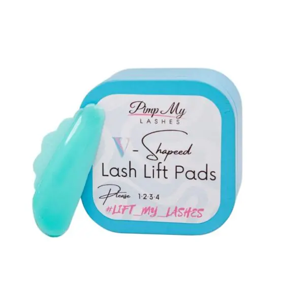 Pimp My Lashes Wałeczki Silikonowe V-shaped Lash Lift Pads 4 rozmiary