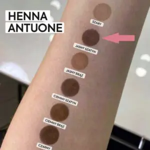 AntuOne Henna do brwi 04 Jasny Szatyn, 5 g