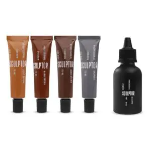 Sculptor gel tint Zestaw Farb 4 Odcienie 15 ml + Oxidant 3% 50 ml