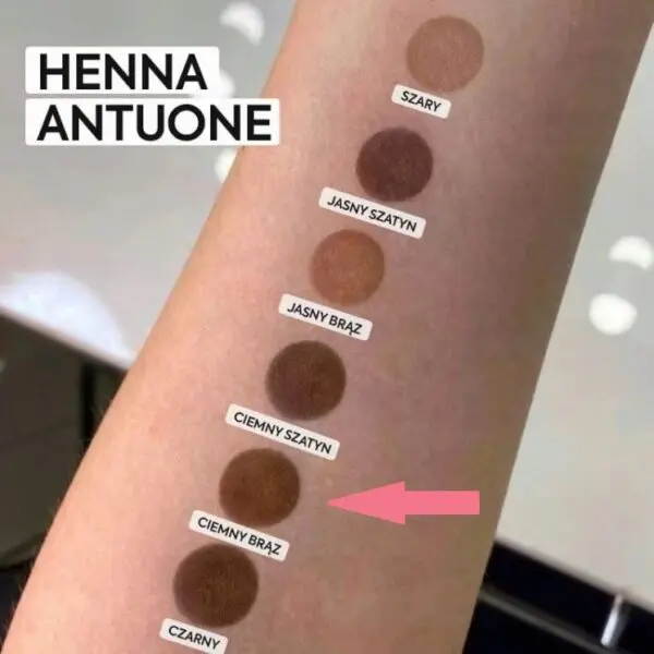 AntuOne Henna do brwi 06 Ciemny brąz, 5 g
