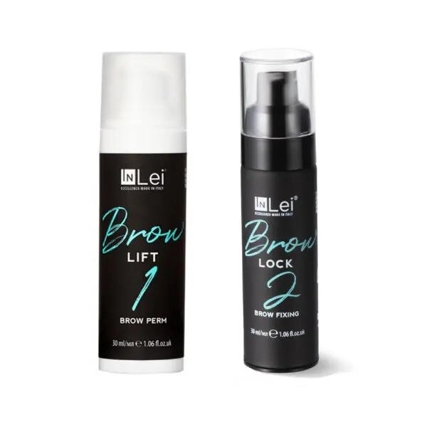 InLei Zestaw do Laminacji Brwi Brow Lift + Brow Lock 2 x 30 ml