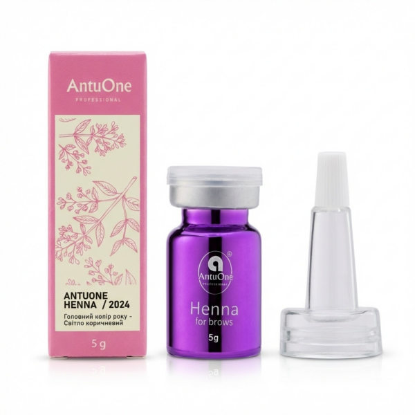 AntuOne Henna do brwi 01 Jasny Brąz, 5 g
