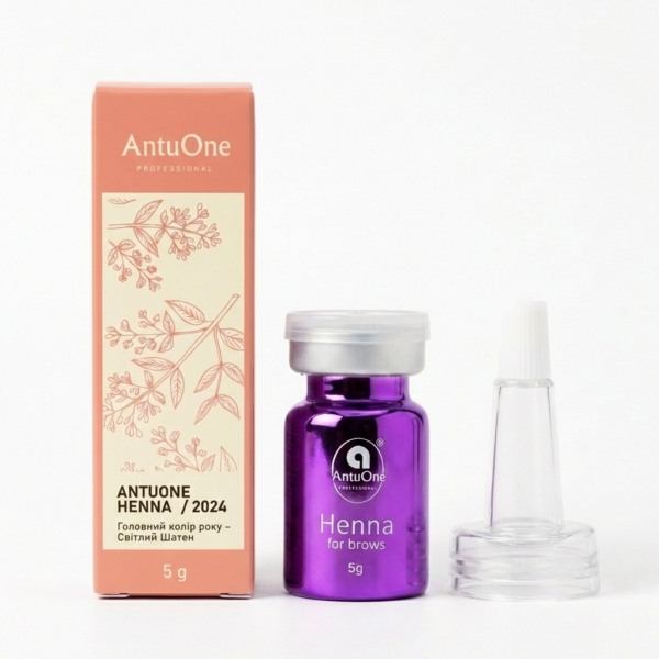 AntuOne Henna do brwi 04 Jasny Szatyn, 5 g