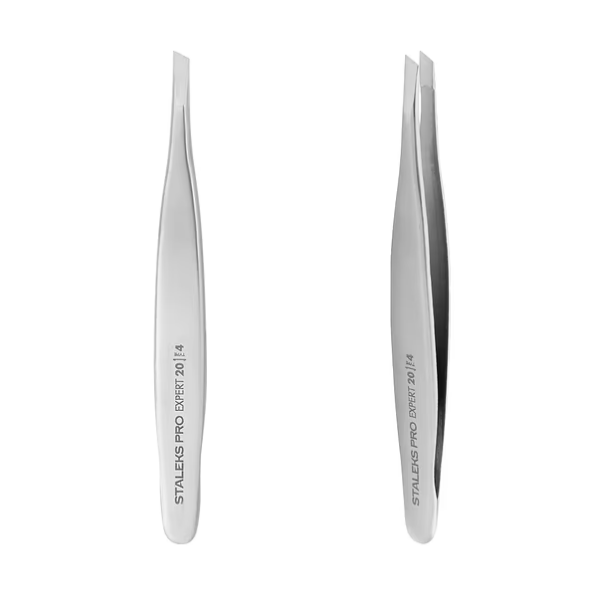 STALEKS Pęseta do Brwi EXPERT 20 TYPE 4 (wąska skośna)