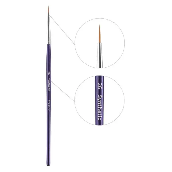 Synthetic Creator Pędzel do brwi #26 długi cienki