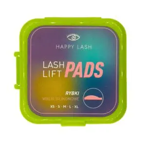 Happy Lash Rybki Skręt L Zestaw Wałeczków Silikonowych do Laminacji Rzęs (5 rozmiarów)