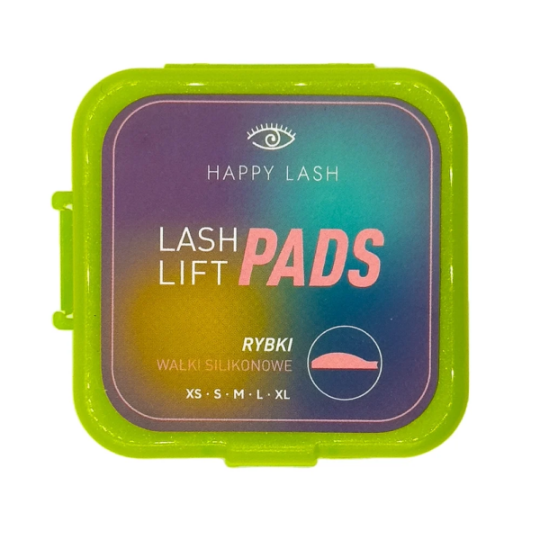 Happy Lash Rybki Skręt L Zestaw Wałeczków Silikonowych do Laminacji Rzęs (5 rozmiarów)