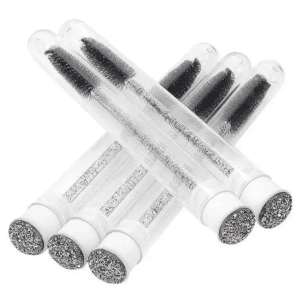 Szczoteczka w Tubie Brokatowa Glitter Czarna 1 szt