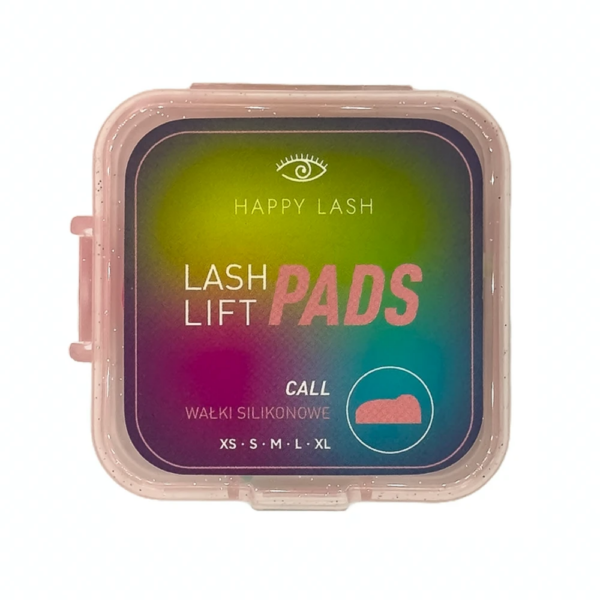 Happy Lash CaLL Zestaw Wałeczków Silikonowych do Laminacji Rzęs (5 rozmiarów)