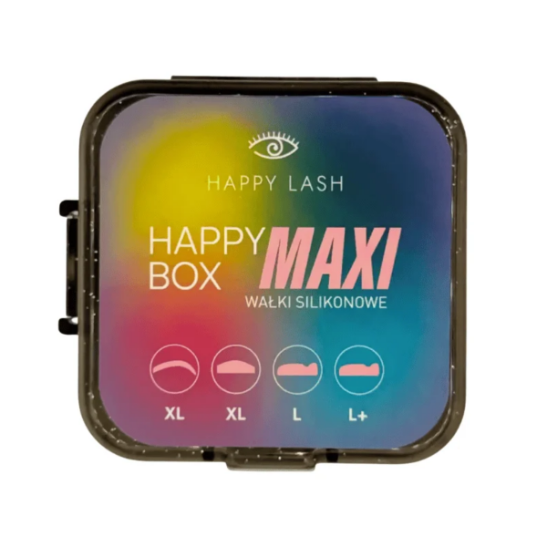 Happy Lash Happy Box MAXI Zestaw Wałeczków Silikonowych do Laminacji Rzęs (4 rozmiary)
