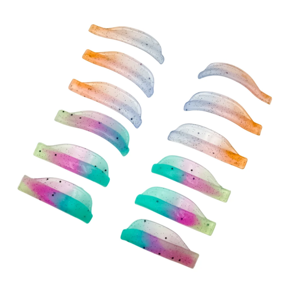 Happy Lash L - Miękkie Zestaw Wałeczków Silikonowych do Laminacji Rzęs (6 rozmiarów)