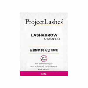 ProjectLashes Szampon do rzęs Niskie pH 6-6,5 KONCENTRAT Saszetka 5 ml
