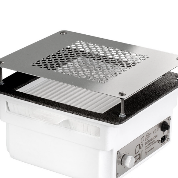 TERI Pochłaniacz Pyłu Do Zabudowy Turbo M White Silver Mesh Biały Srebrna Kratka