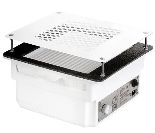 TERI Pochłaniacz Pyłu Do Zabudowy Turbo White White Mesh Biały Biała Kratka