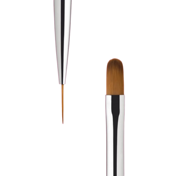 LUNAMOON Pędzel Dwustronny Double-sided brush Żel+Liner