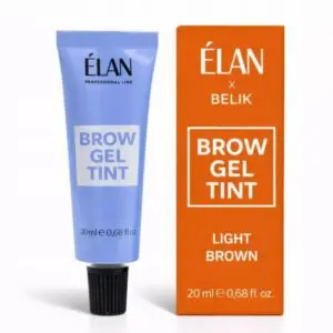 ELAN Brow Gel Tint Farba do Brwi Light Brown 20 ml