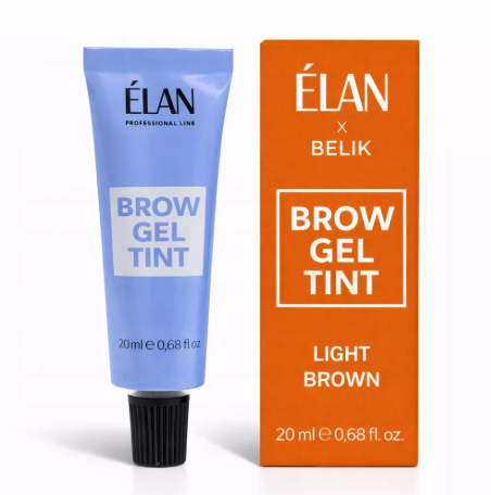 ELAN Brow Gel Tint Farba do Brwi Light Brown 20 ml