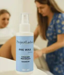 ProjectLashes PRE WAX Spray Bezalkoholowy Płyn przed depilacją 150 ml