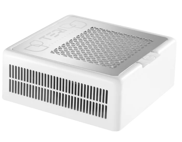 TERI Pochłaniacz Pyłu Nablatowy 800 M White Silver Mesh Biały Srebrna Kratka