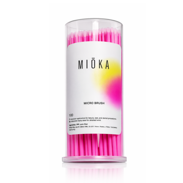 MIOKA Szczoteczki Aplikatory do rzęs Micro Brush