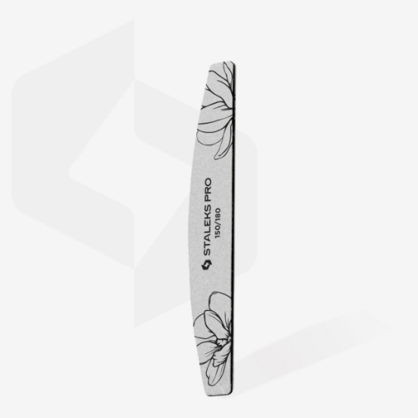 STALEKS Pilnik Mineralny do Paznokci Półksiężyc Łódka EXPERT 40 150 / 180 grit 1 szt