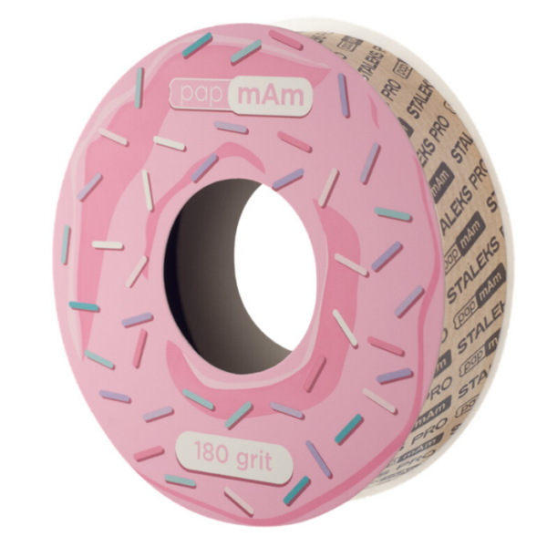 STALEKS Donut papmAm 180 grit Wkład Zapasowy do Prostego Pilnika 1 Rolka