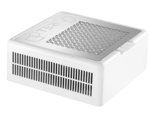 TERI Pochłaniacz Pyłu Nablatowy Turbo M White Silver Mesh Biały Srebrna Kratka