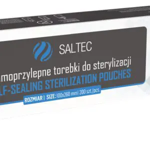 SALTEC Torebki Do Sterylizacji 100 x 260 mm 200 szt