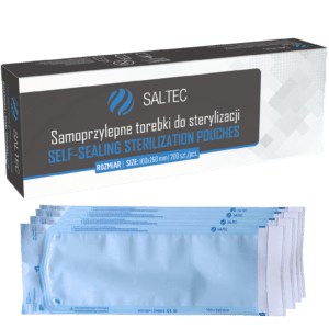 SALTEC Torebki Do Sterylizacji 100 x 260 mm 200 szt