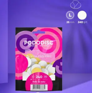 STALEKS Pilniki Samoprzylepne Do Pododisc L 240 grit 50 szt