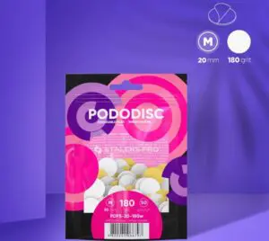 STALEKS Pilniki Samoprzylepne Do Pododisc Piankowe M 180 grit 50 szt