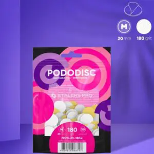 STALEKS Pilniki Samoprzylepne Do Pododisc Piankowe M 180 grit 50 szt