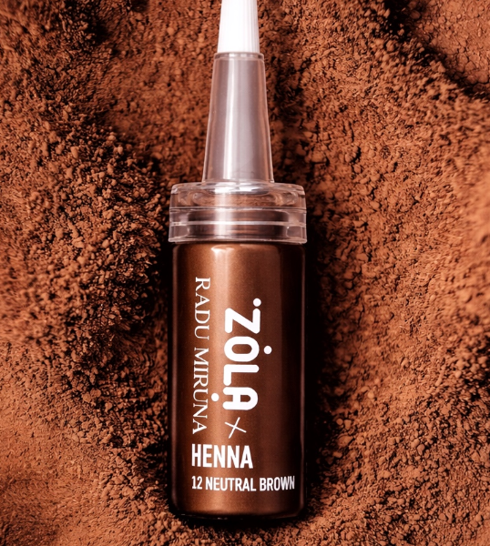 ZOLA x RADU MIRUNA Henna do brwi 12 NEUTRAL BROWN 10 g