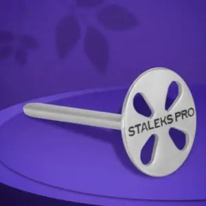 STALEKS Pododisc do Pedicure L 25 mm + Zestaw Pilników 180 grit 5 szt