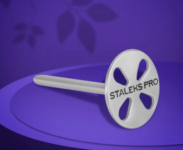 STALEKS Pododisc do Pedicure L 25 mm + Zestaw Pilników 180 grit 5 szt