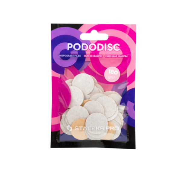STALEKS Pilniki Samoprzylepne Do Pododisc M 180 grit 50 szt