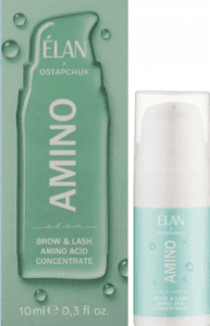 ELAN AMINO Koncentrat Aminokwasowy Do Brwi i Rzęs 10 ml
