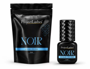 ProjectLashes Klej do przedłużania rzęs NOIR UV LED Czarny bez TPO 5ml