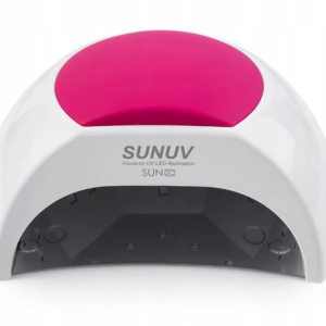 SUNUV Lampa UV/LED do Manicure SUN2C Biała 48W z Lustrzanym Dnem