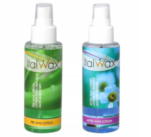ITALWAX Zestaw Lotion Przed i Po Depilacji 2 x 100 ml