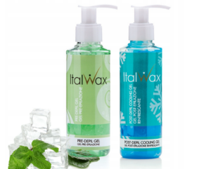 ITALWAX Zestaw Żel Przed i Po Depilacji 2 x 100 ml