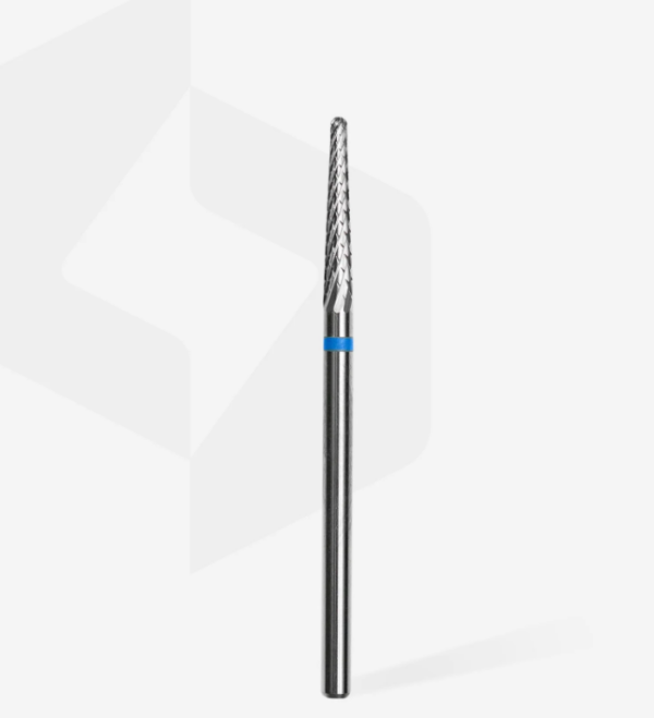 STALEKS Frez Z Węglika Spiekanego Stożek Niebieski EXPERT 2,3 mm / 14 mm 1 szt