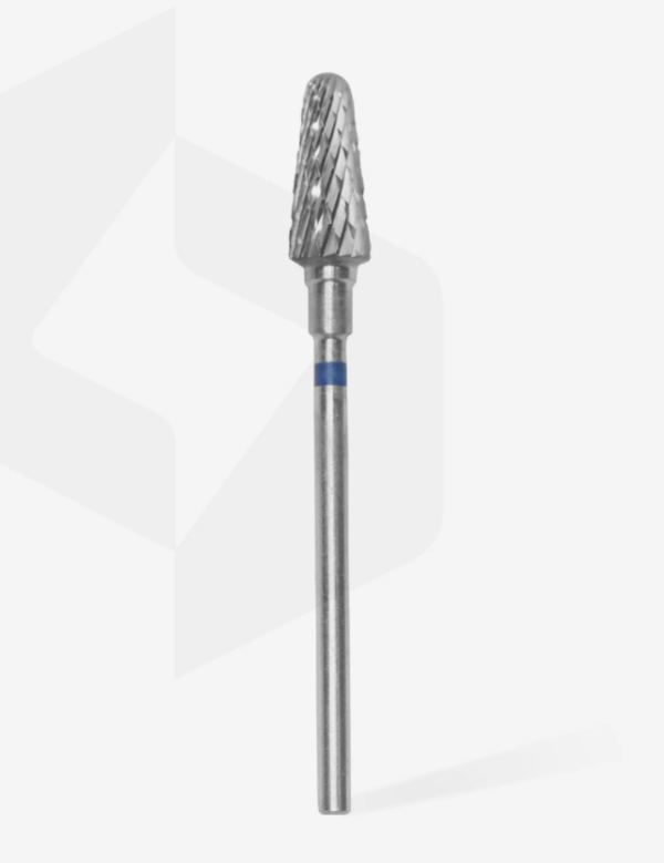STALEKS Frez Z Węglika Spiekanego Stożek Ścięty Niebieski EXPERT 6 mm / 14 mm 1 szt