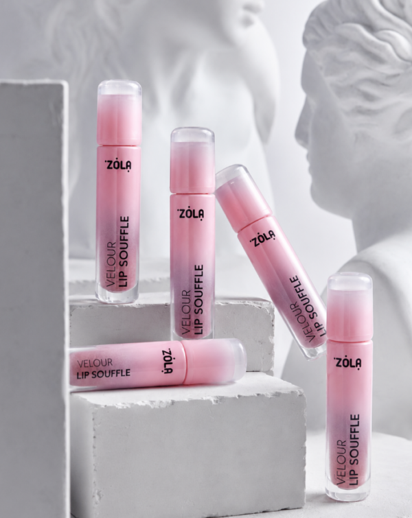 ZOLA Velour Lip Souffle Matowa Pomadka do Ust 02 Rosewood 4,2 ml