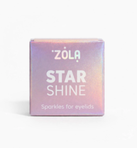 ZOLA Star Shine Sparkle Cień do Powiek z Brokatem Gold Beige 1 g