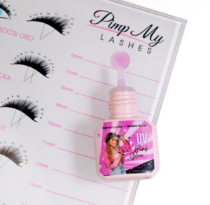 Pimp My Lashes Klej Do Przedłużania Rzęs UV Pink Glue Monika Wajda 5 ml